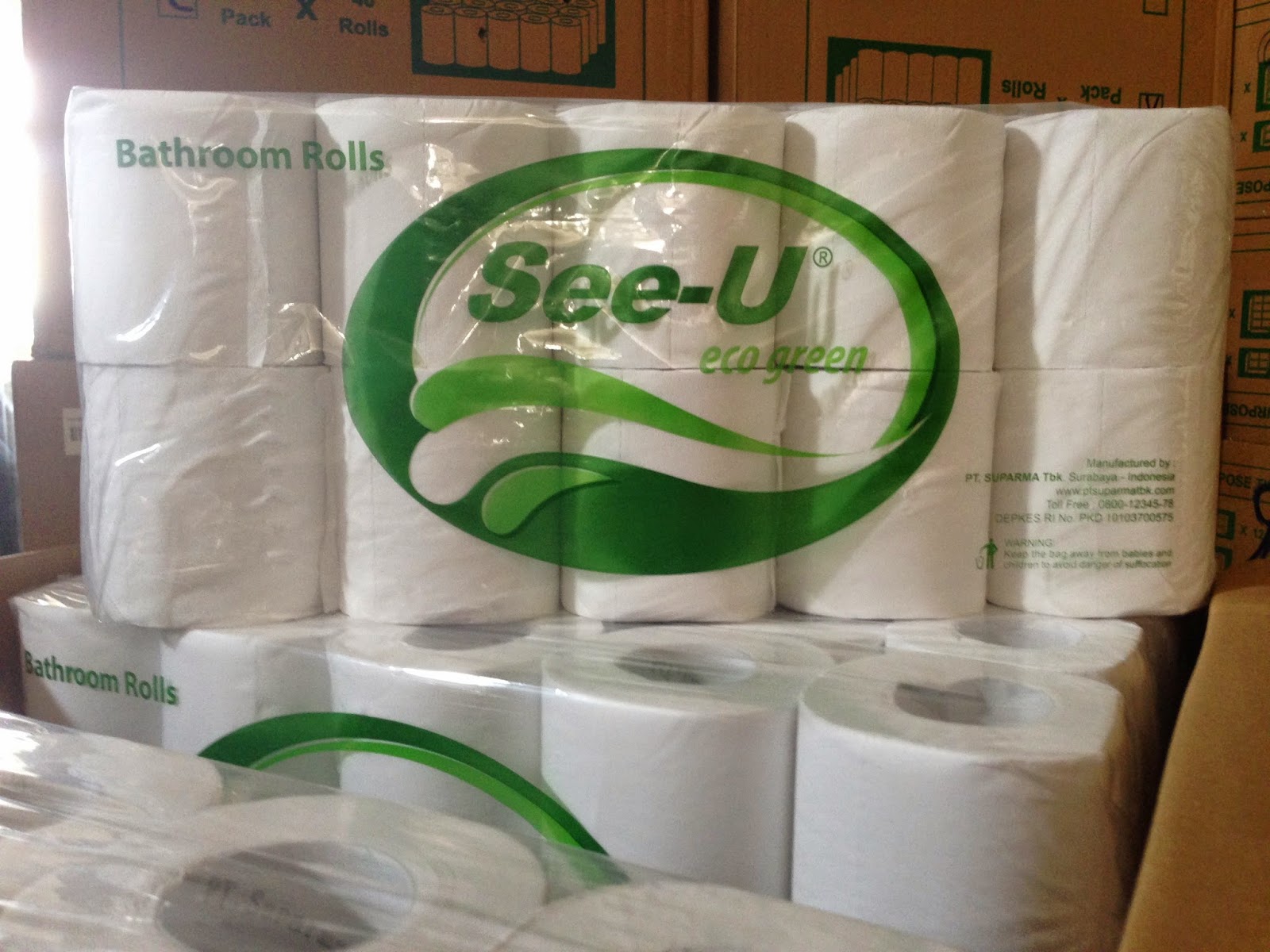 WHOLESALE TISSUE & TOWELS SeeU Bathroom Tissue NE Eco Green