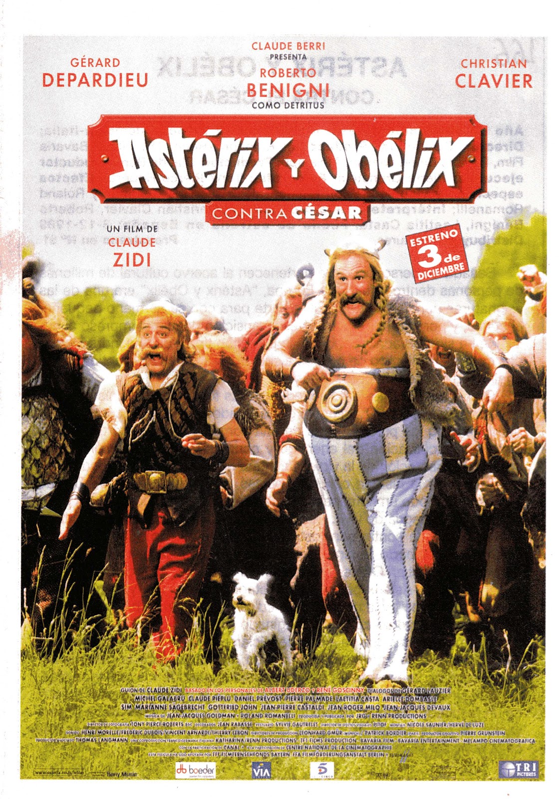 Cartells de cine 166Asterix y Obelix contra el Cesar(1999) Cartells de cine 166Asterix y Obelix contra el Cesar(1999)