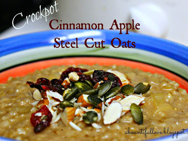 Crockpot Steel Cut Oats