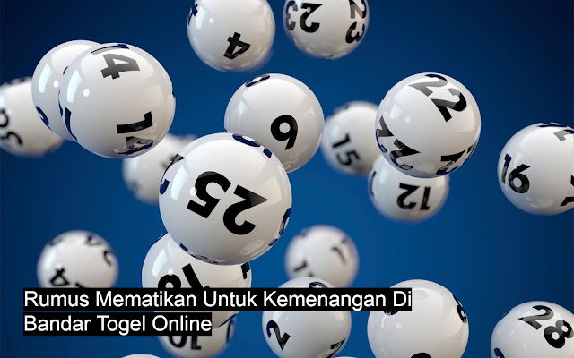 Rumus Mematikan Untuk Kemenangan Di Bandar Togel Online ~ TIPS DAN