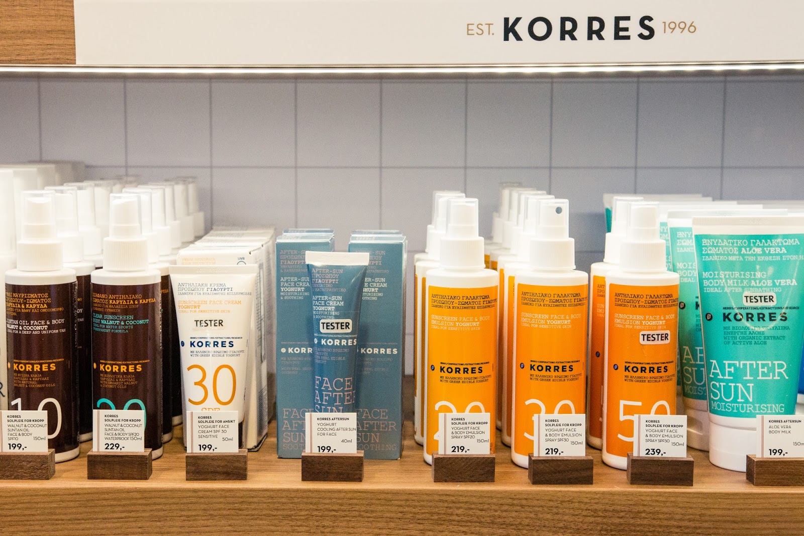 FASHION IN OSLO KORRES at VITA