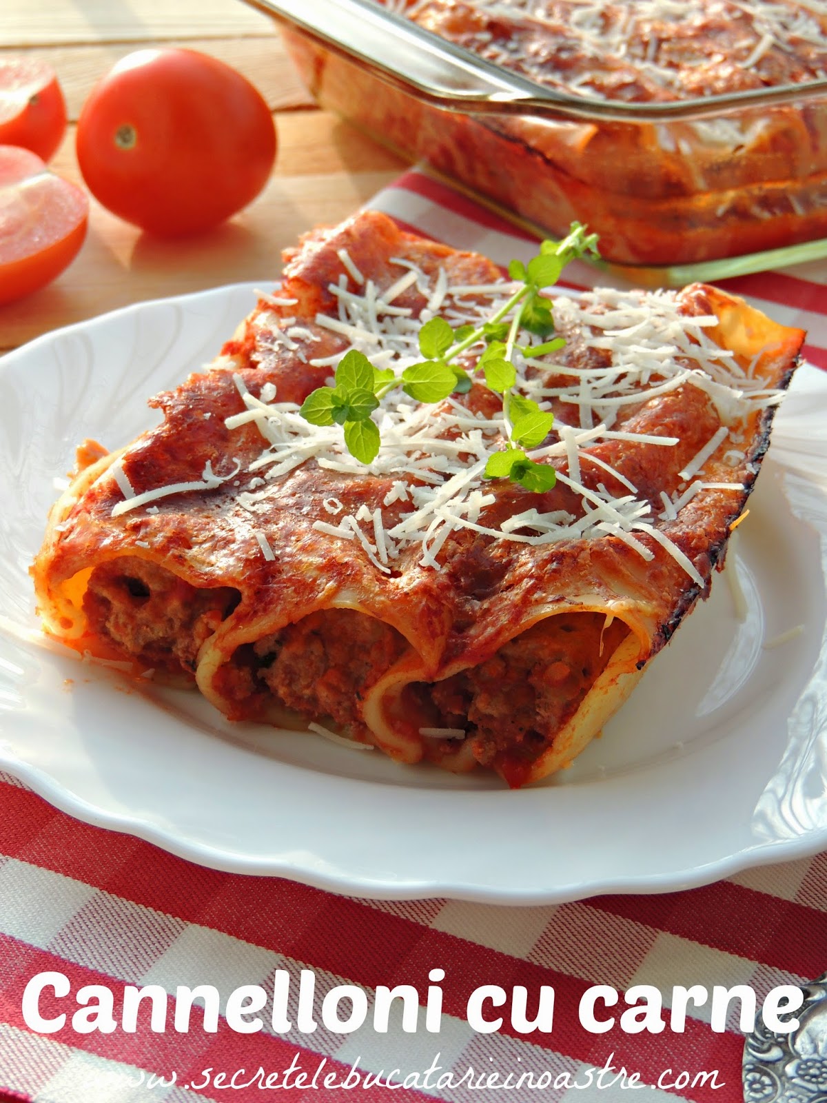 CANNELLONI CU CARNE