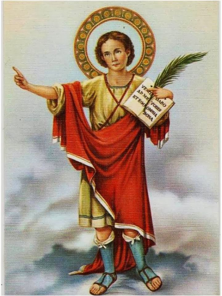 A SAN PANCRACIO, ORACIÓN AL PONERLE PEREJIL DE OFRENDA