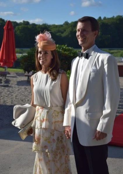 Prince Joachim and Princess Marie attended a gala dinner held by Danish-French Chamber of Commerce at the Copenhagen Hippodrome