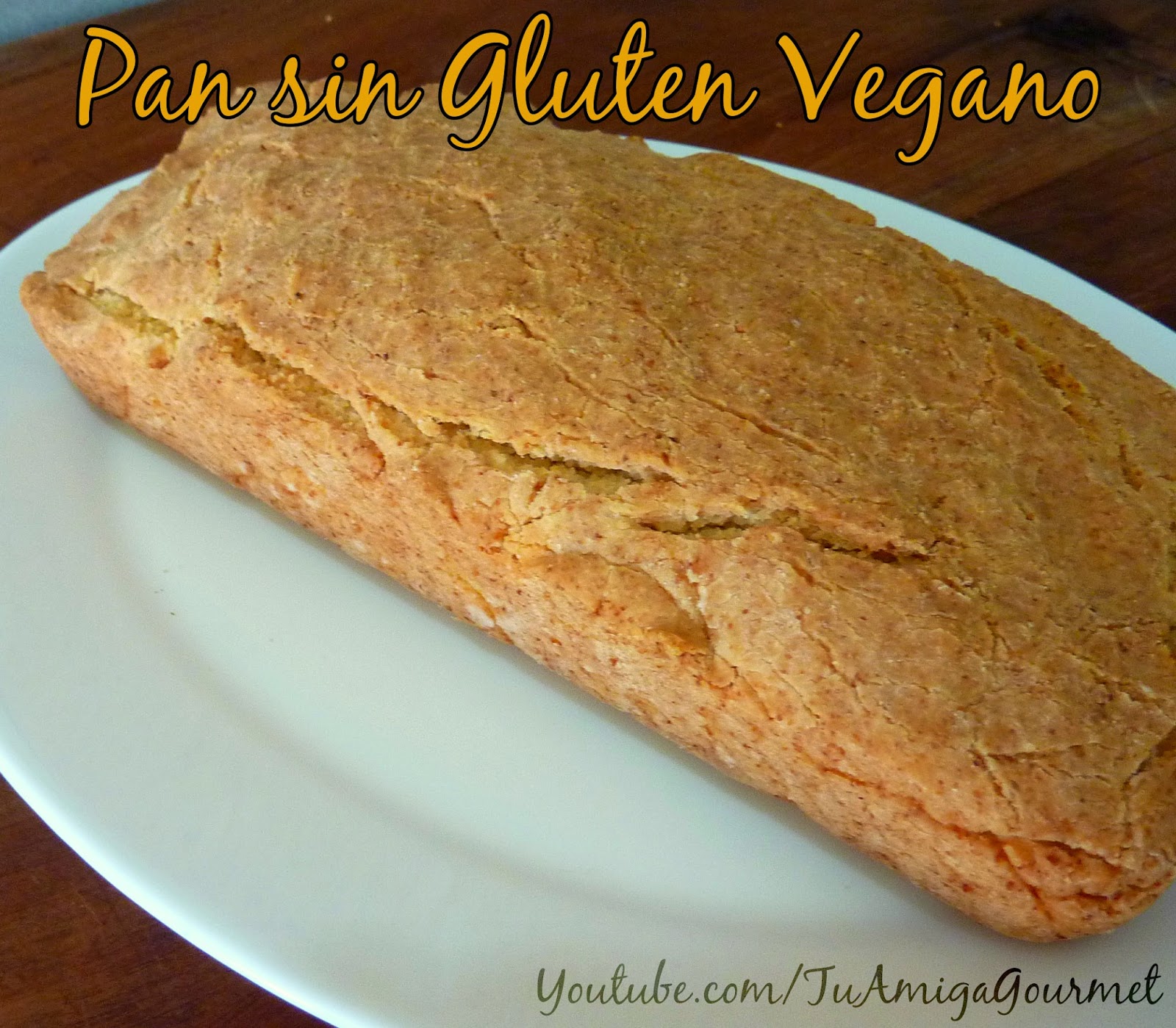 Receta: Pan sin gluten vegano