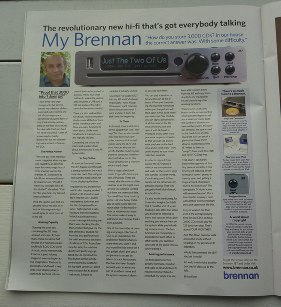 Digital Examples: The Brennan JB7
