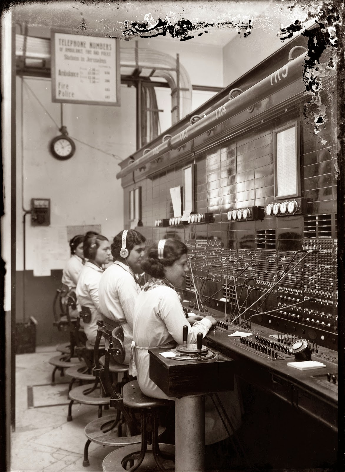 Vintage Telephone Operator 47