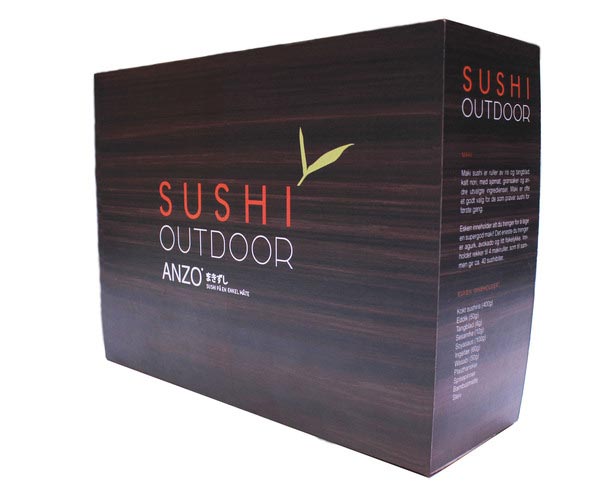 sushi packaging design