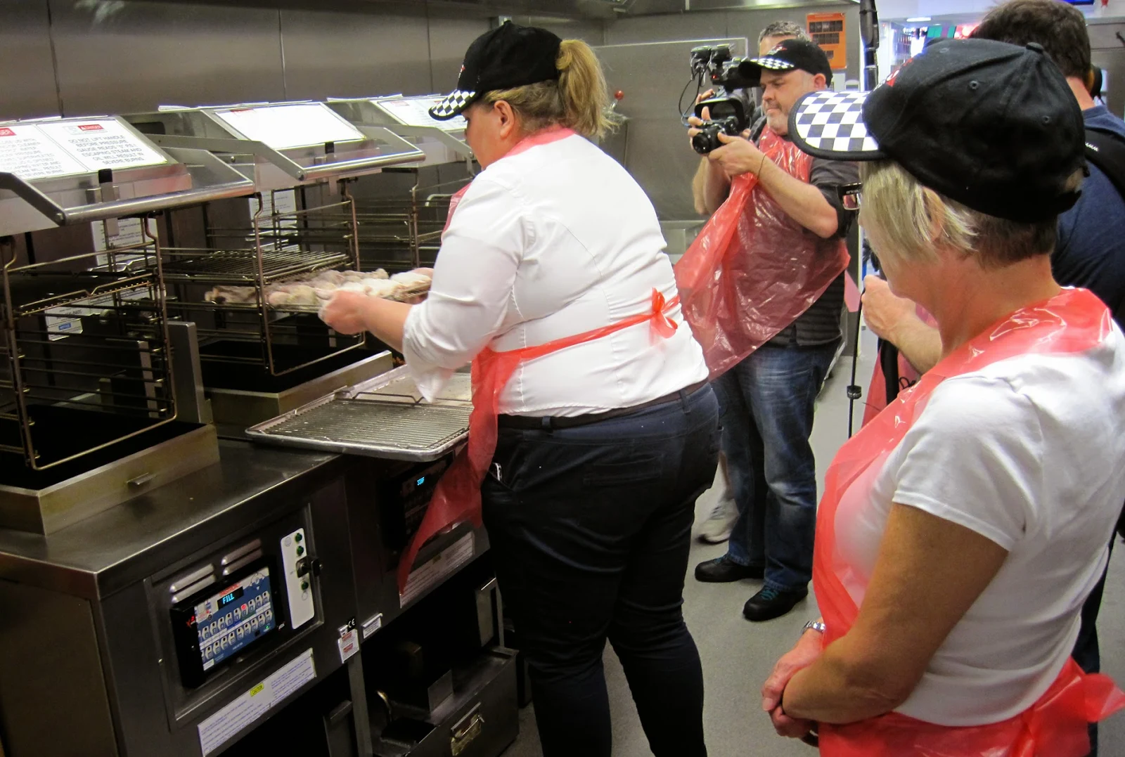 Behind the Scenes at KFC A Glug of Oil