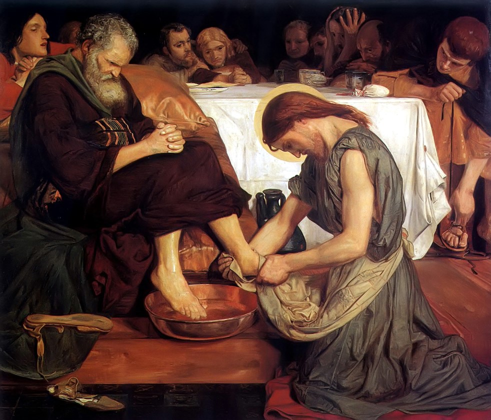 Jesus Cleans Feet