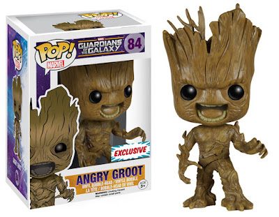 Fan Expo Dallas Comic Con Exclusive Angry Groot Guardians of the Galaxy Pop! Marvel Vinyl Figure by Funko