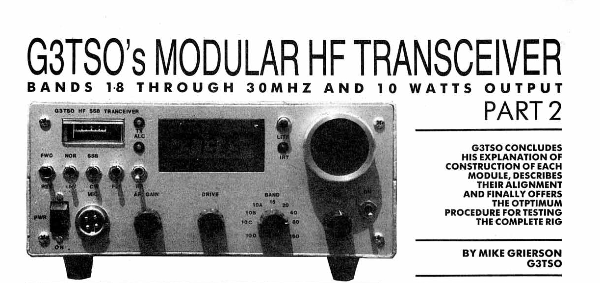sv3auw: G3TSO modular multiband transceiver