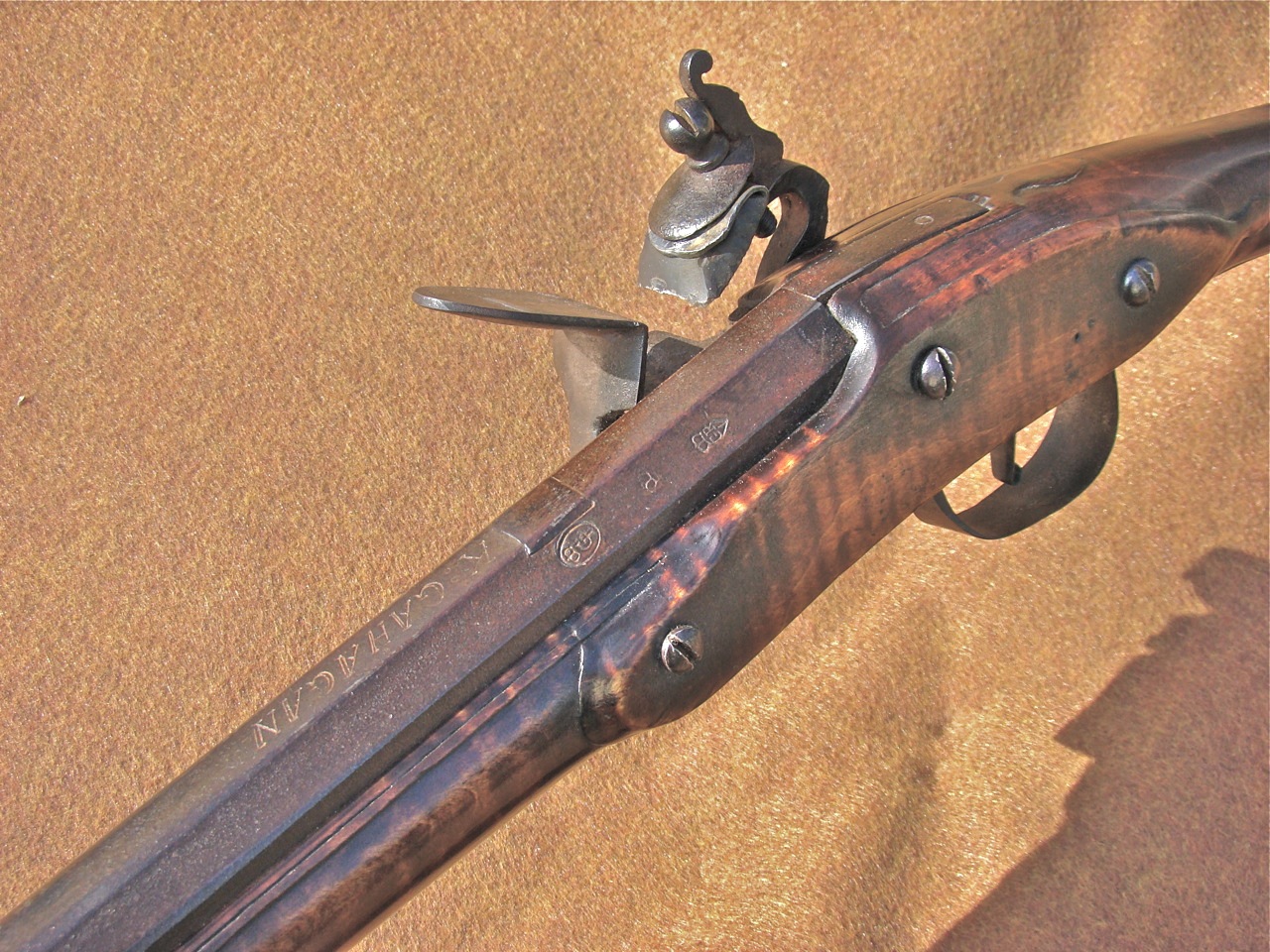 Contemporary Makers American Composite Gun by Ken Gahagan, c. 17501765