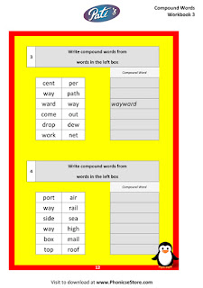 Compound Words: Compound Words Workbooks