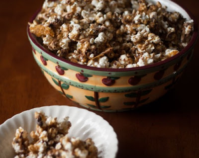 All She Cooks: Toffee Popcorn with Chocolate