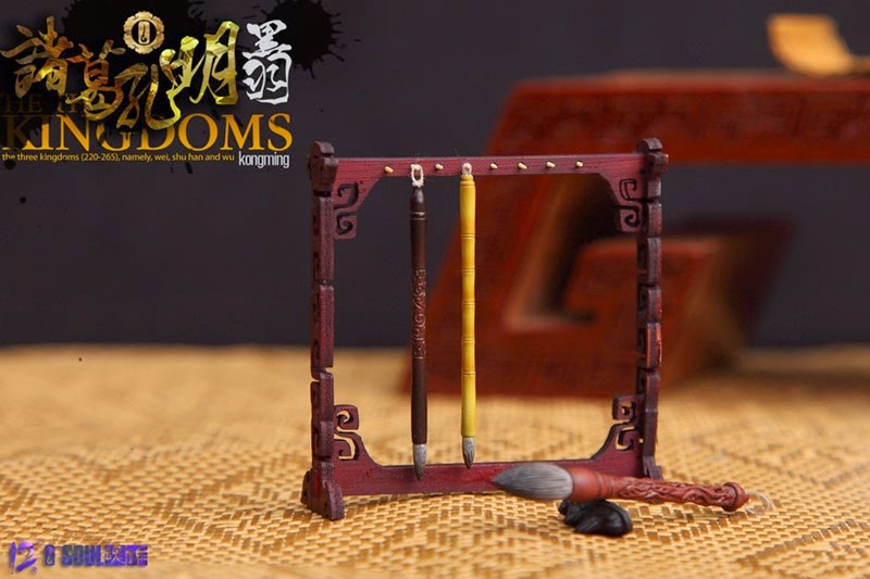 O-Soul Toys Heroes of the Three Kingdoms - Zhuge Liang (Black Feather Version)