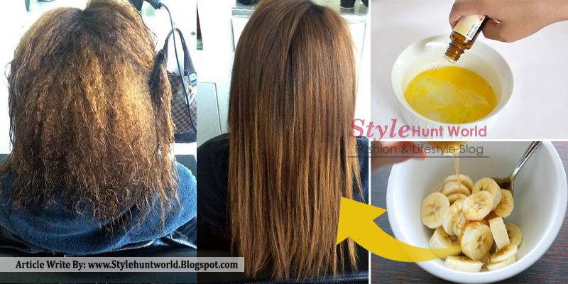 How To Naturally Straighten Your Hair By Using This Simple Home