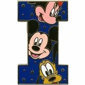 Alfabeto de Mickey, Minnie, Donald y Pluto I.