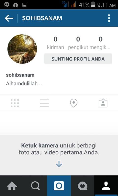 Cara Daftar Membuat Akun Instagram Android