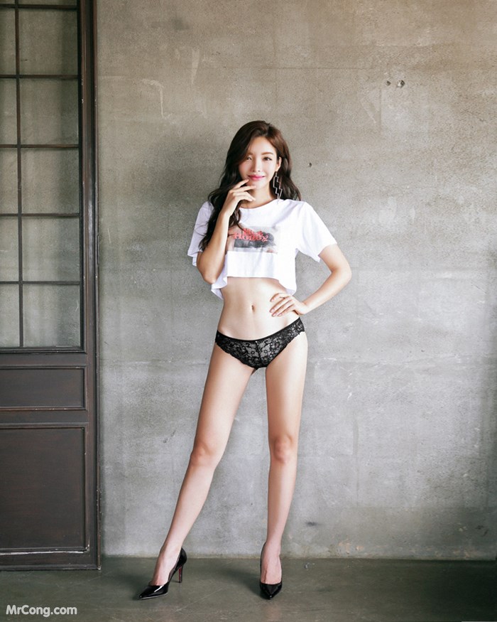 Jin Hee&#39;s beauty in underwear and gym fashion in October 2017 (357 photos) photo 12-14