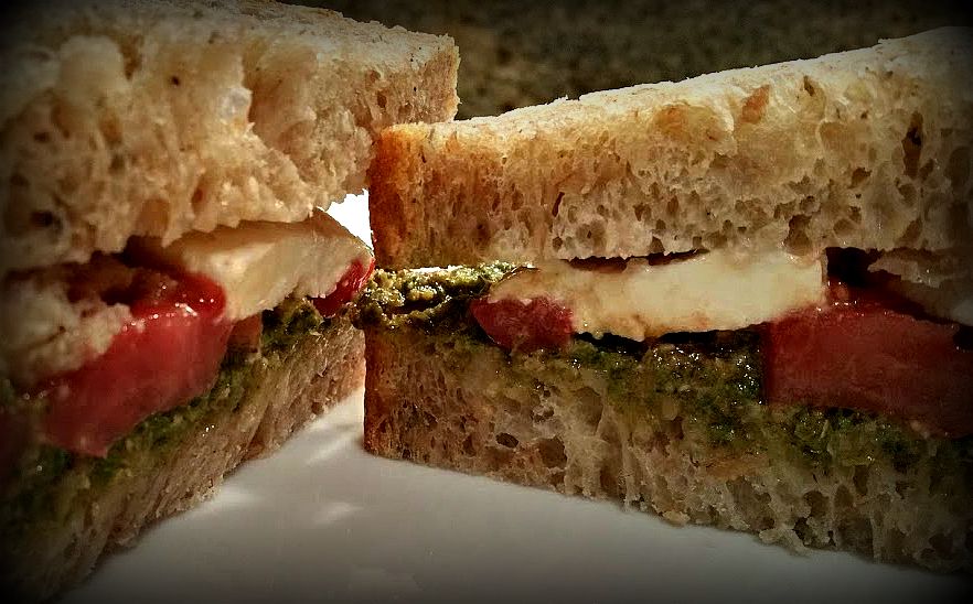 Napa Farmhouse 1885™ Tomato & Mozzarella Sandwich with BasilGarlic