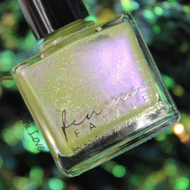 Femme Fatale Fields of Treasure Nail Polish Swatches & Review