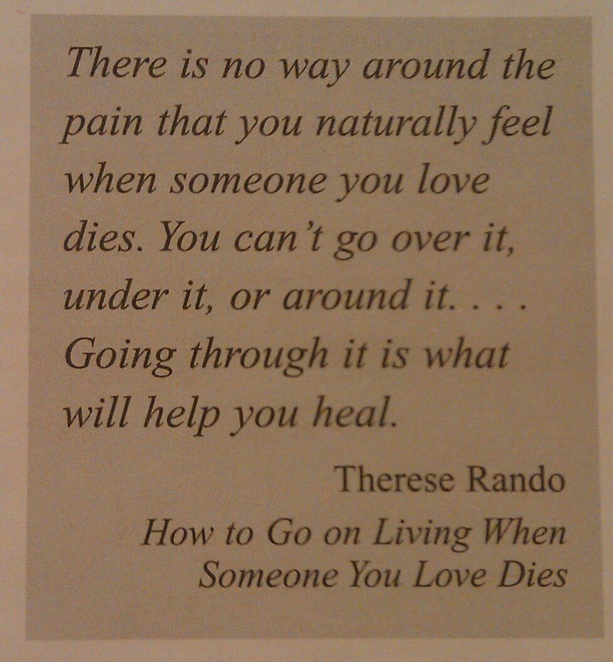 Quote from Therese Rando