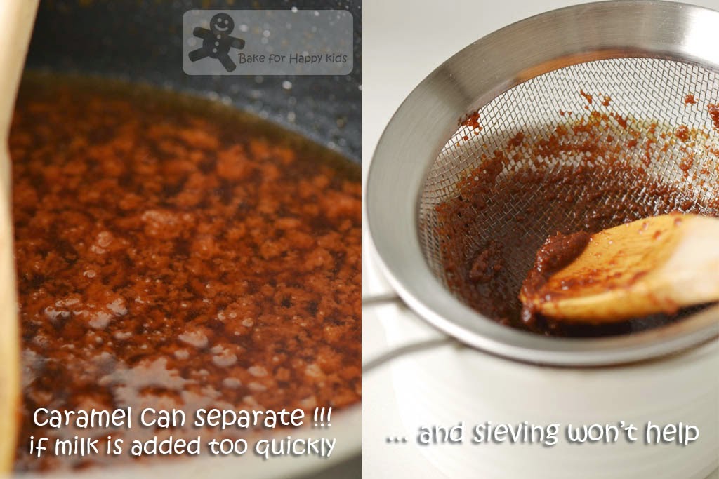 Bake for Happy Kids EASY vs NOCREAM Salted Caramel Sauce