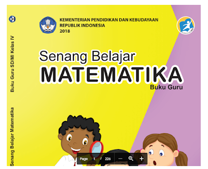 Buku Guru dan Siswa Matematika Kelas 4 SD/MI Kurikulum 2013 Revisi 2018