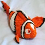 patron gratis pez Nemo amigurumi, free pattern amigurumi Nemo fish