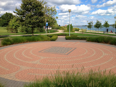 Adcraft Labyrinth Detroit River Walk Gabriel Richard Park