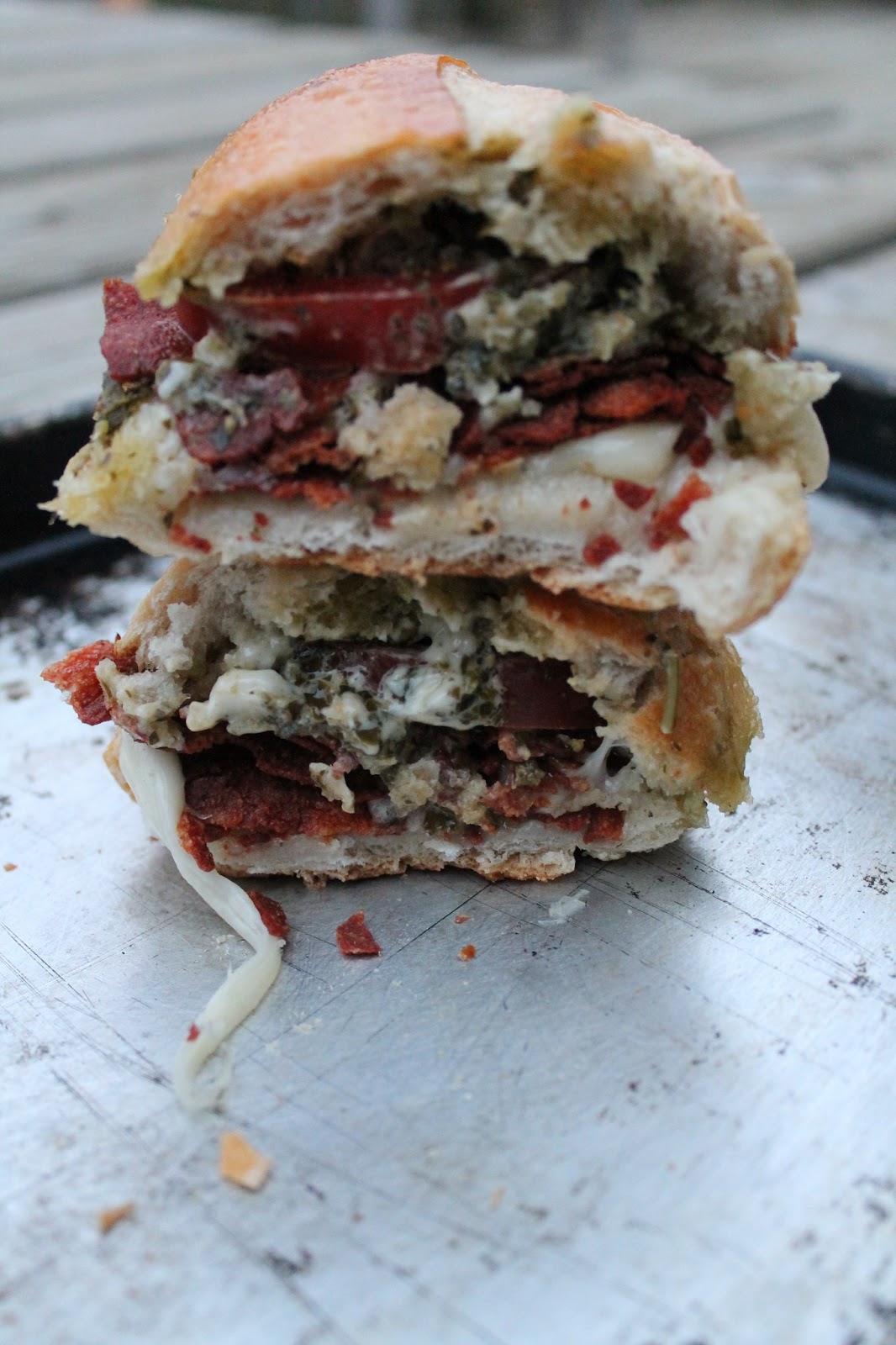 Basil Pesto BLT Sandwiches Ally's Sweet & Savory Eats