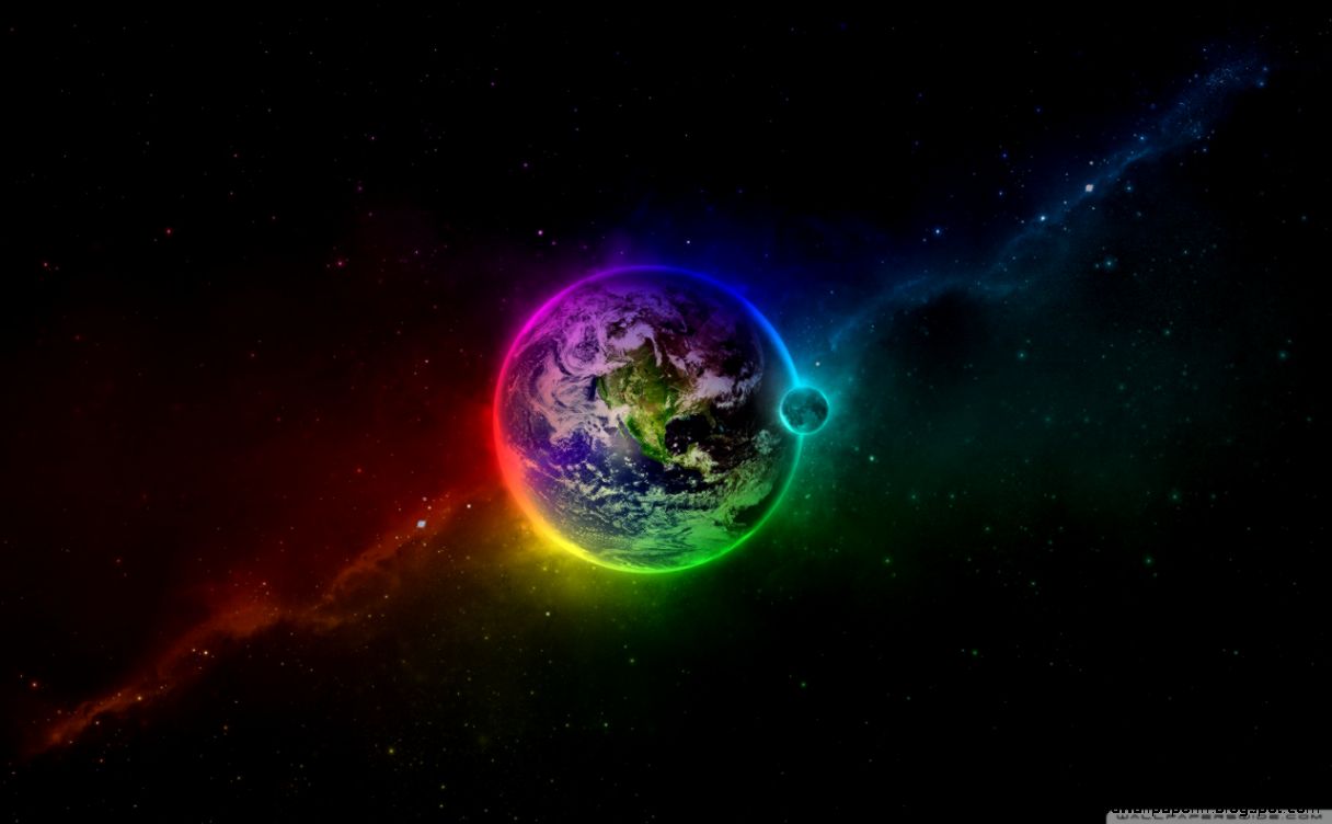 Colorful Earth HD desktop wallpaper  High Definition  Fullscreen