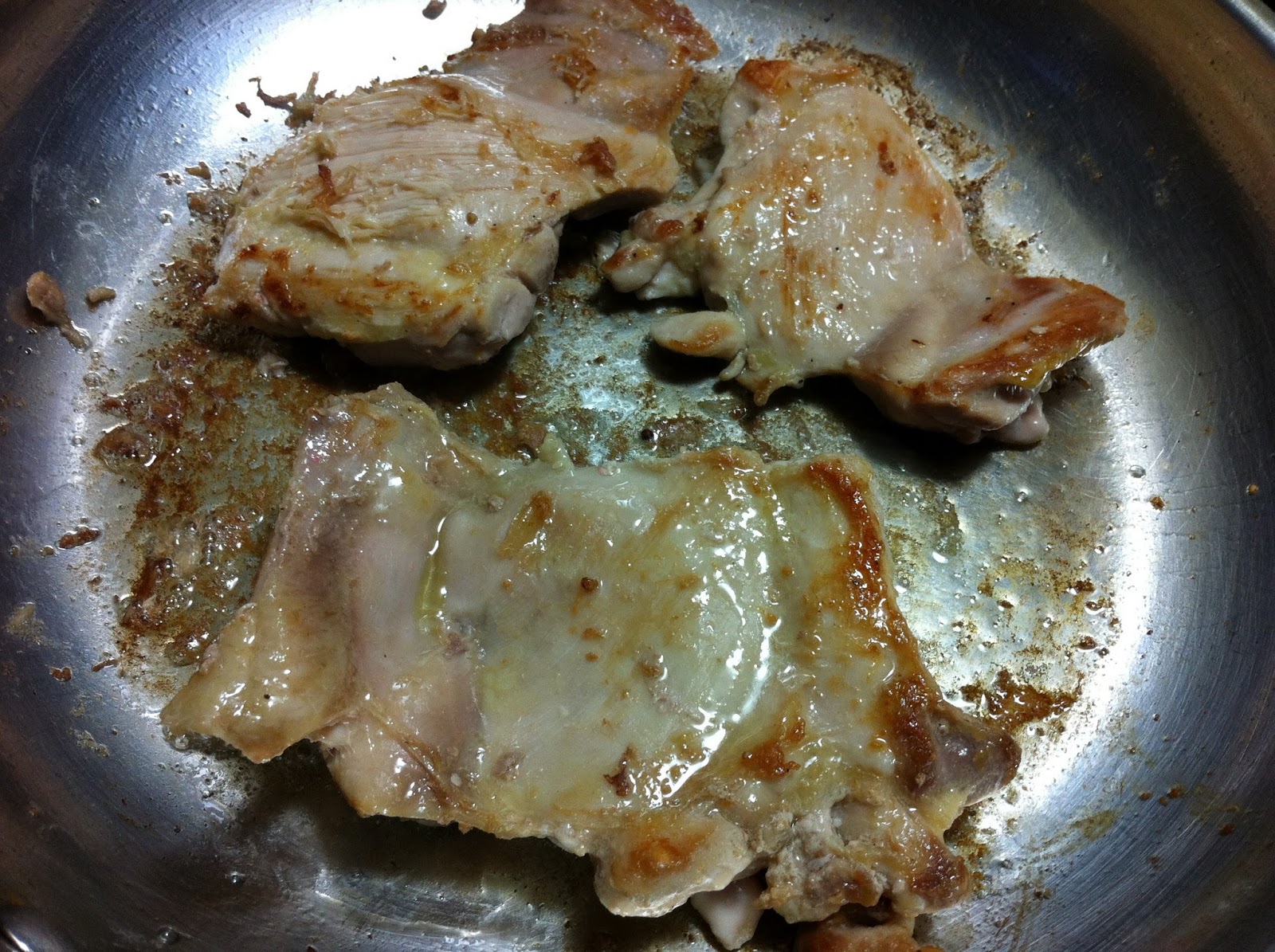 Cooking with SAHD: Skinless Chicken Thighs with Shallots in Red Wine