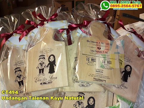 Grosir Undangan Talenan Kayu Natural