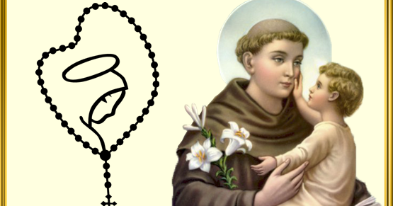 Rosario A Sant'antonio Da Padova ® Santoral Católico ®: CÓMO REZAR EL ROSARIO A SAN ANTONIO DE PADUA