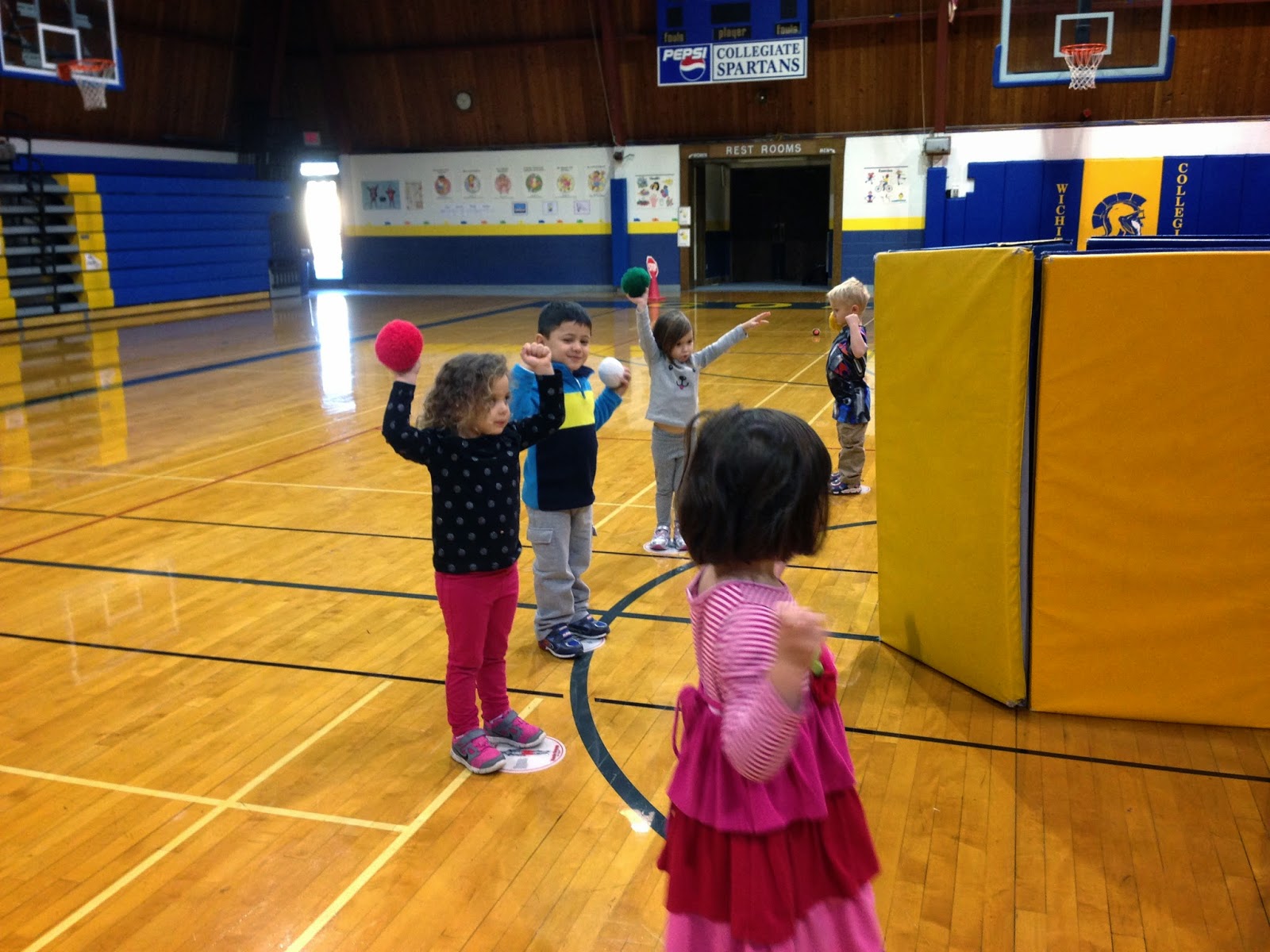 Early Childhood Physical Education Throwing Activities