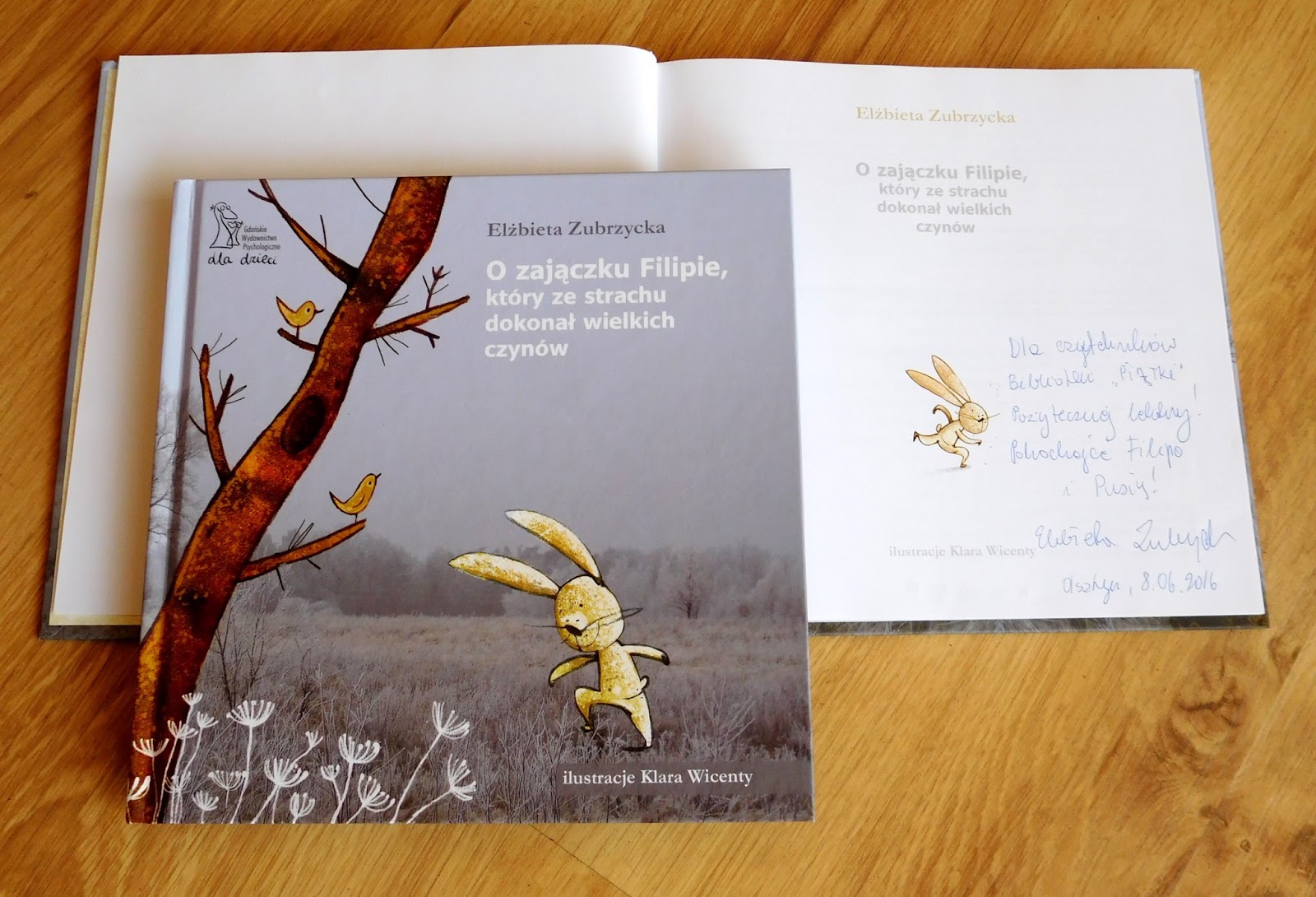 O Zajączku Filipie Który Ze Strachu Dokonał Wielkich Czynów Tekst Zubrzycka Elżbieta, "O zajączku Filipie, który ze strachu dokonał