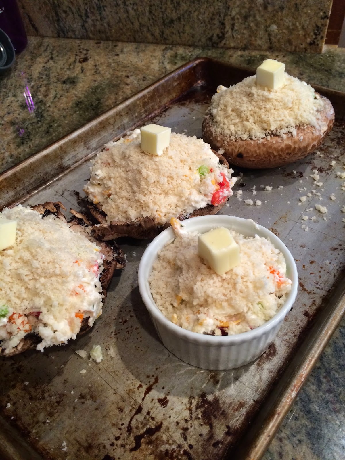 Sweetie Petitti: Crab Stuffed Portobello Mushrooms