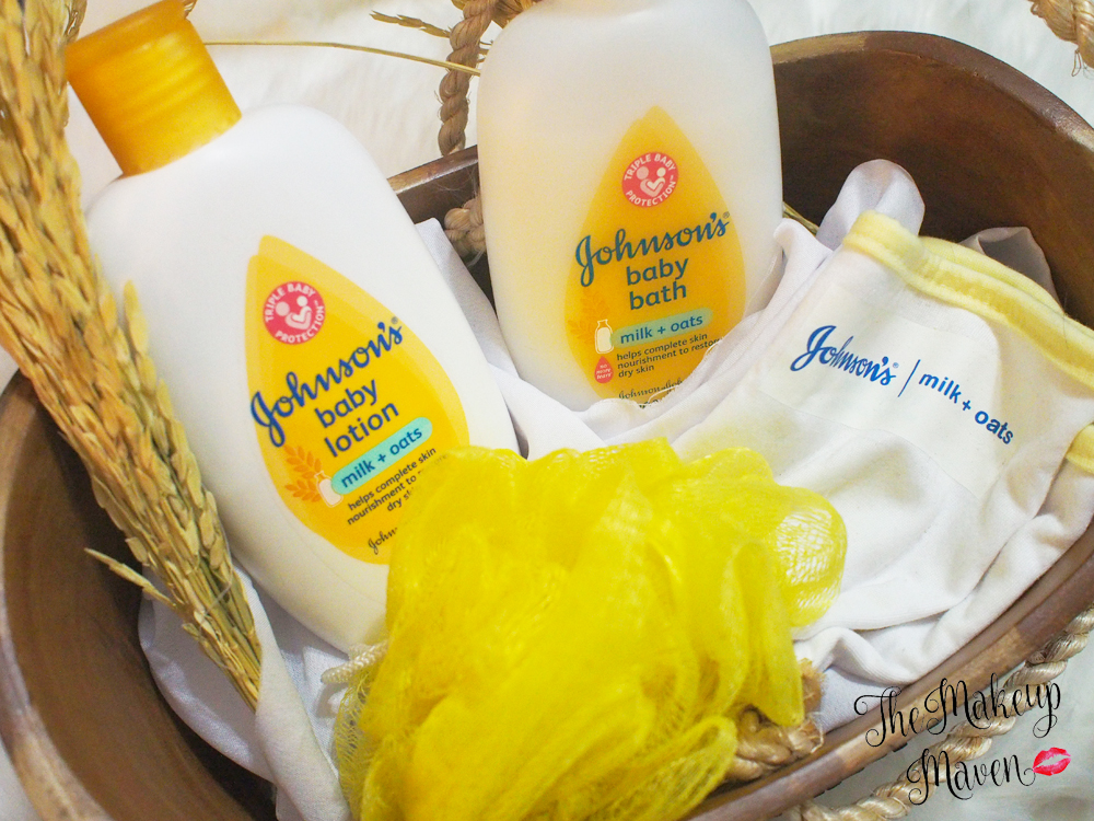 johnson baby lotion milk and oats