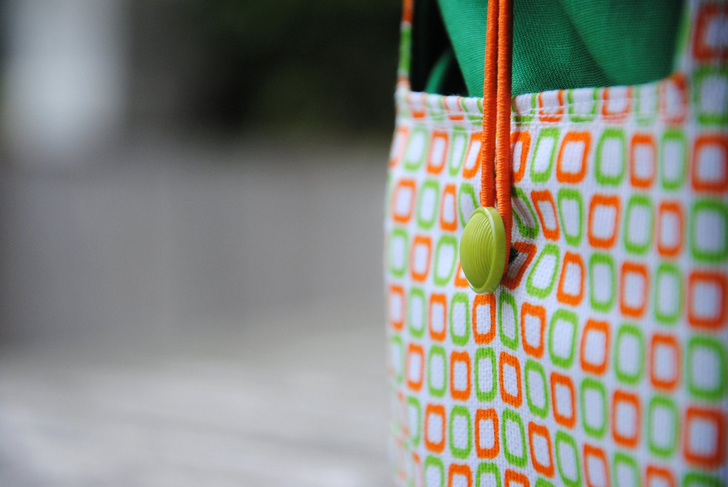 Reusable Shopping Bag. Pattern & Tutorial