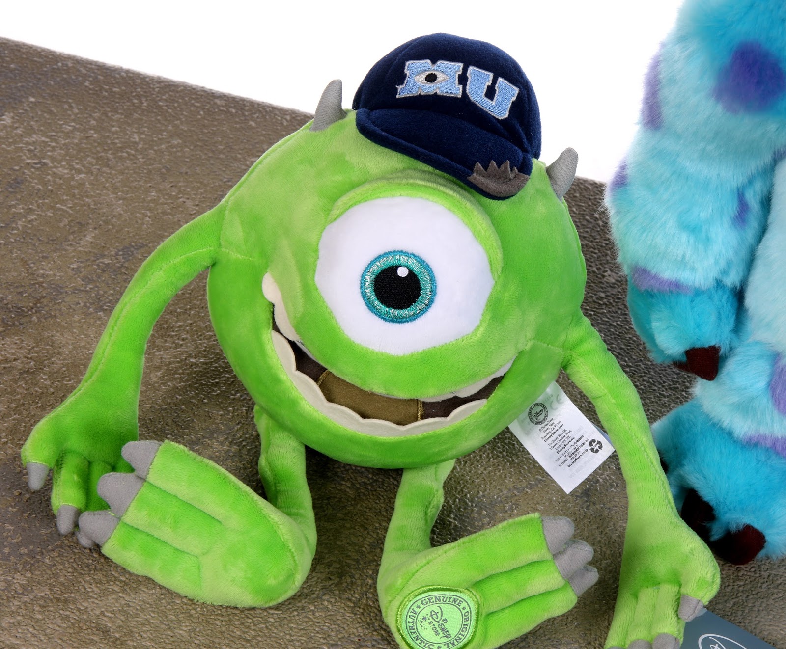 disney store monsters university mike sulley plush