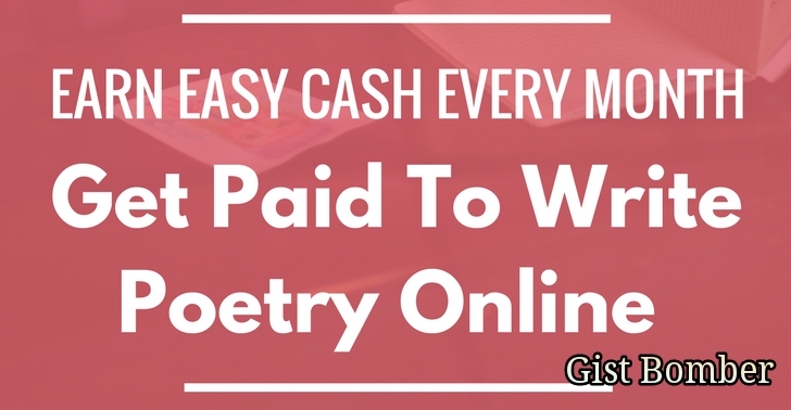 4 Unique Ways to Make Money Online Writing Poetry