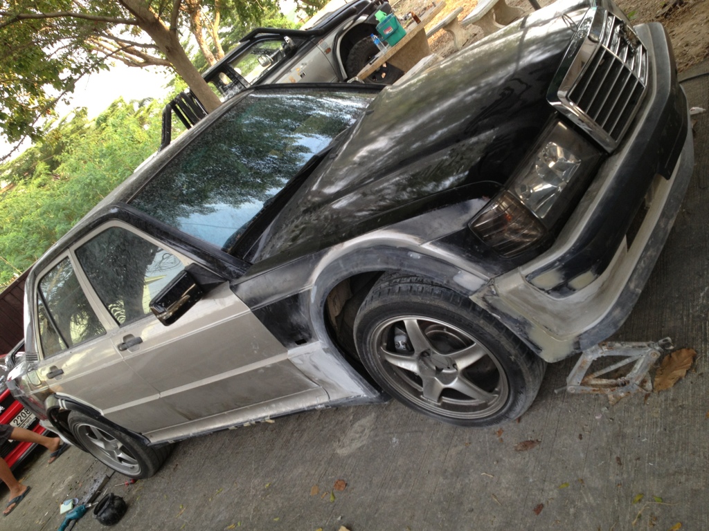 Hedgehog Tuning and Motorsport Blog: Development of 190E EVO I Kit: 23