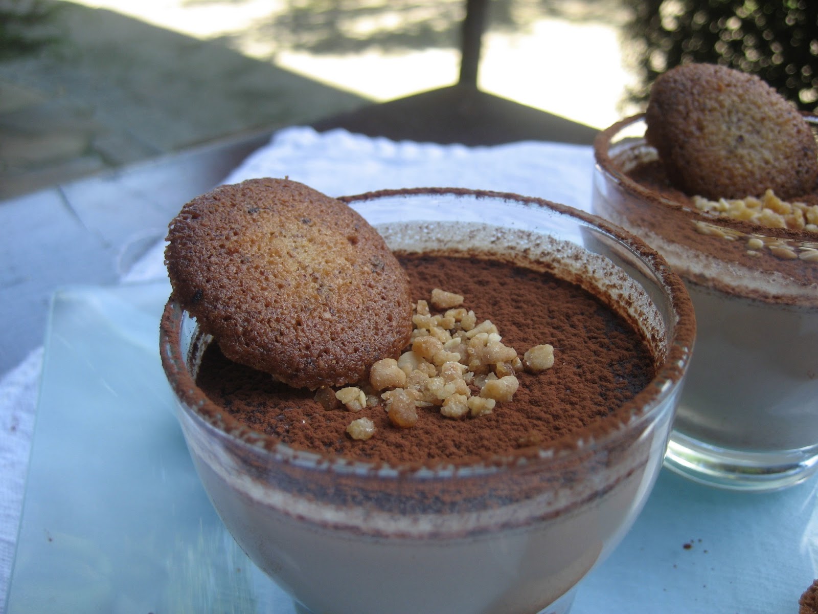 Postres Mar yogurt de avellana