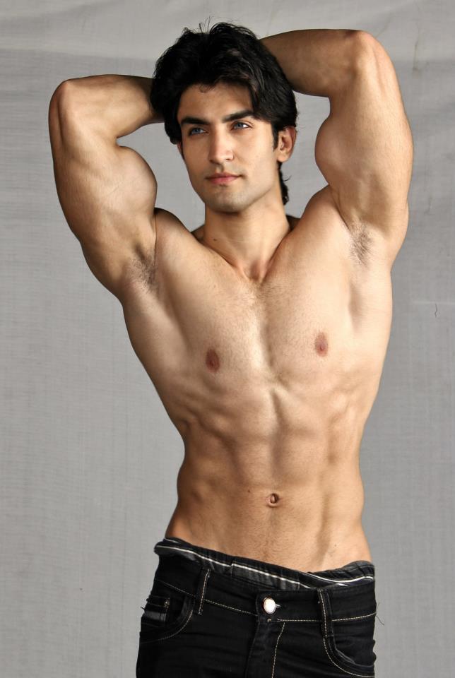 Hot Body Shirtless Indian Bollywood Model Actor