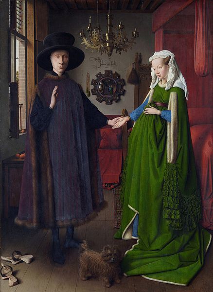What Does The Dog In The Arnolfini Portrait Symbolize