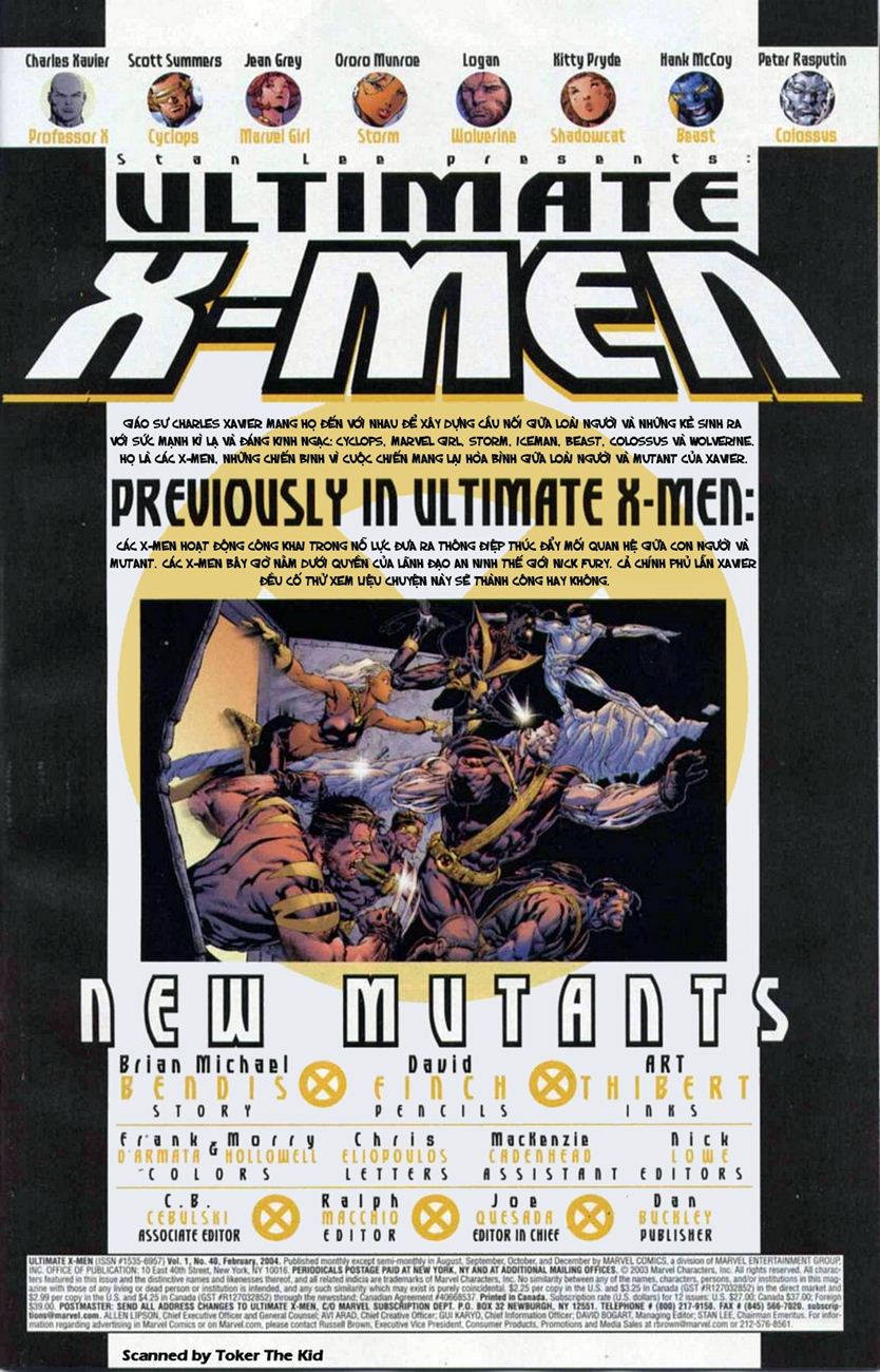 Ultimate X - men chap 40