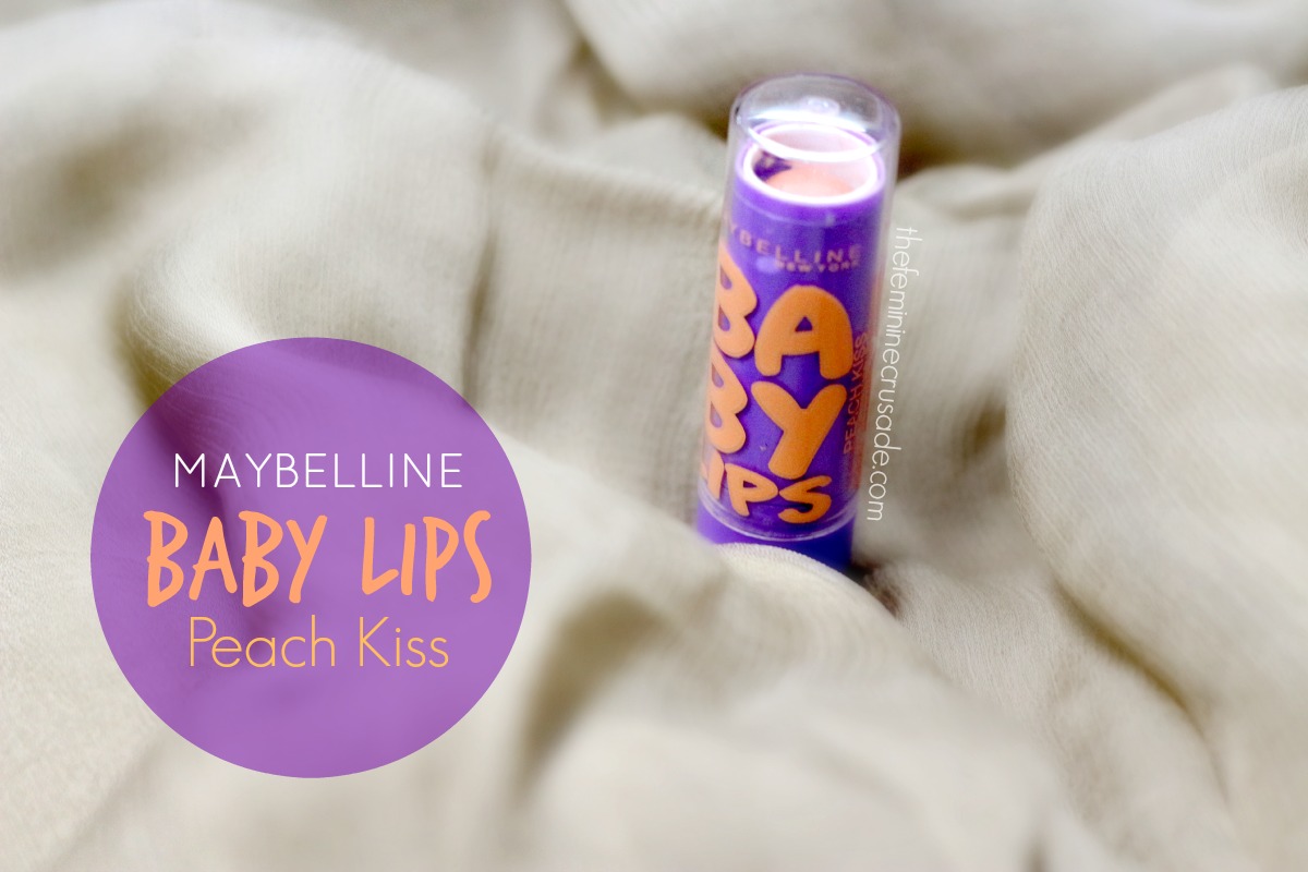 Maybelline Baby Lips in 'Peach Kiss' 