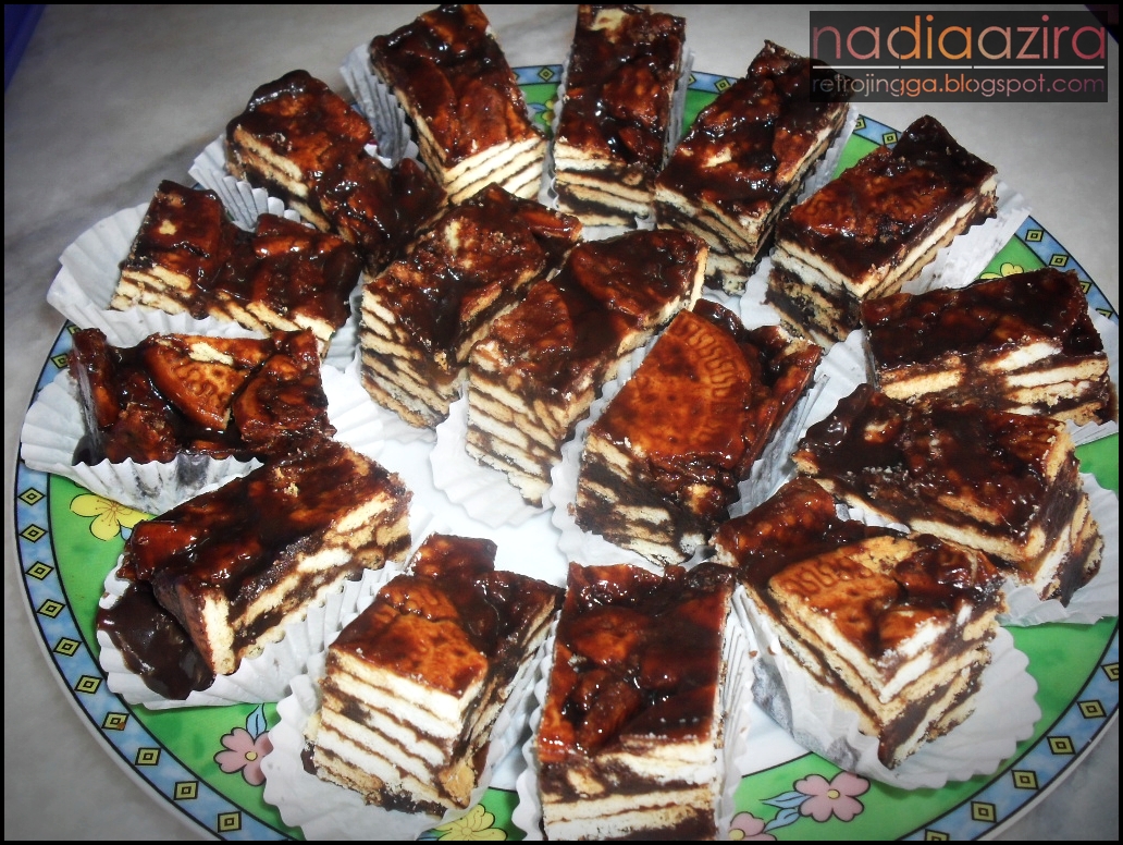 Resepi Kek Batik Keladi - Various Daily